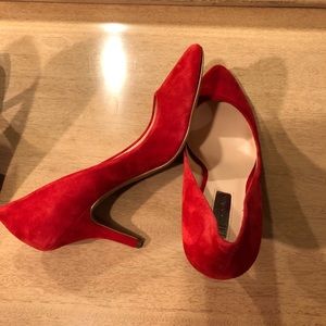 Red pumps! Great condition!
